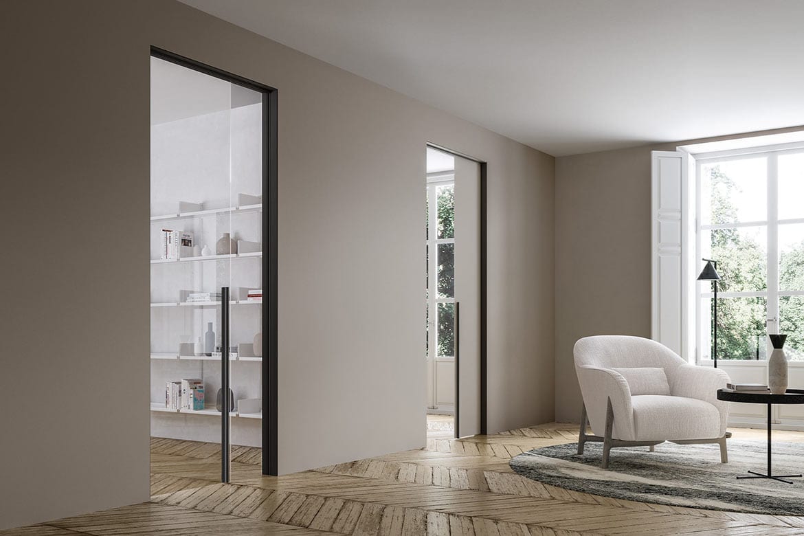 Light: Sliding and Invisible Glass Doors | ADL Design